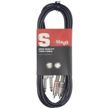 Шнуры JACK-RCA STAGG STC060PCM 101151