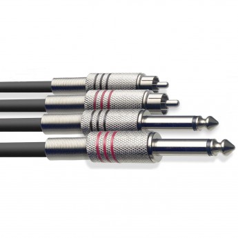Шнуры JACK-RCA STAGG STC6PCM 101169