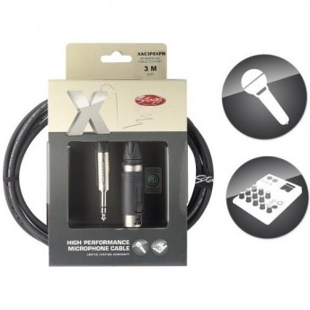Шнур JACK-XLR STAGG XAC3PSXFM 101196